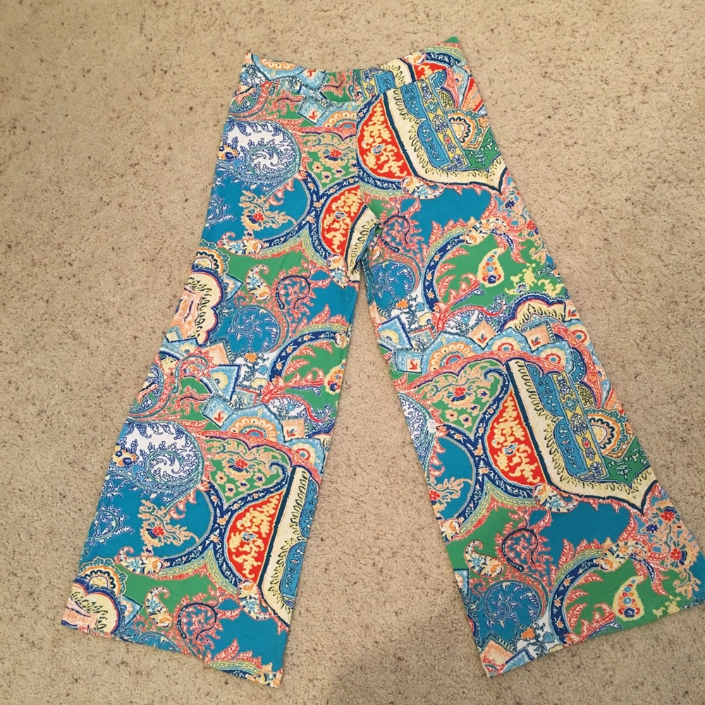 Ralph Lauren Printed Palazzo Pants